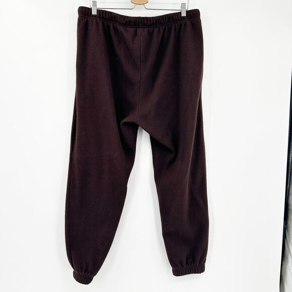 Outdoor Voices Womens Lounge Sporty RecFleece Sweatpants Jogger Pants XL Brown - Picture 7 of 7